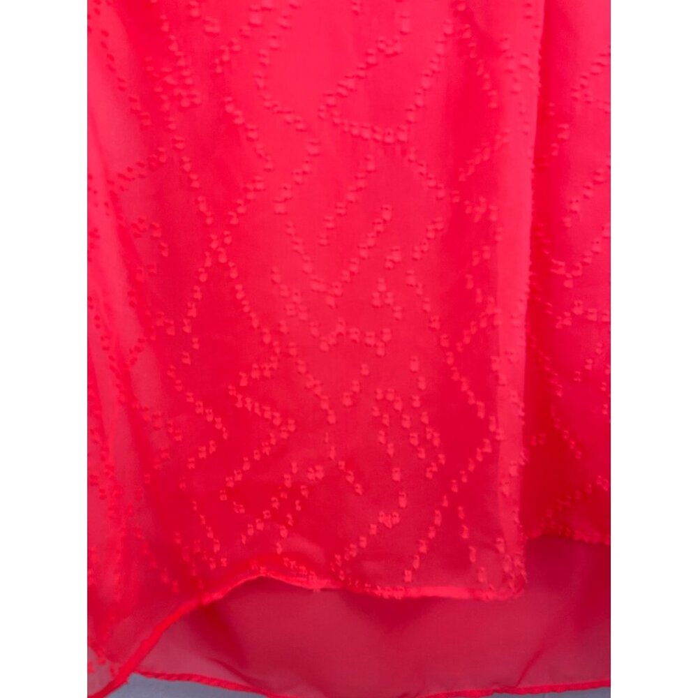 American Eagle Outfitters Coral Sheer Tank Women Size Medium - Picture 4 of 7